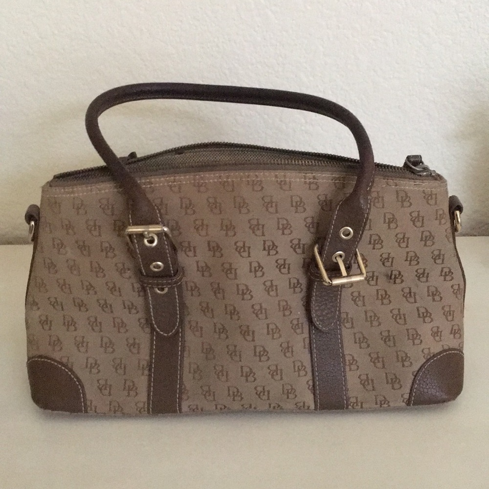 DOONEY & BOURKE MONOGRAM CANVAS BAG